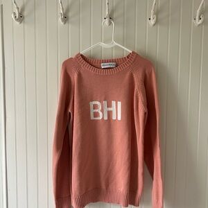 Ellsworth & Ivey Women's Block Island (BHI) Pink Sweater